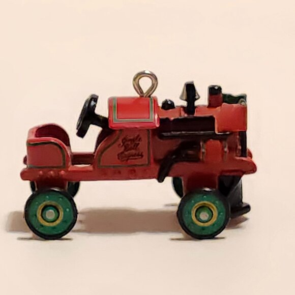 HALLMARK Miniature Ornament JINGLE BELL EXPRESS Miniature Kiddie Car Classics - Picture 4 of 6